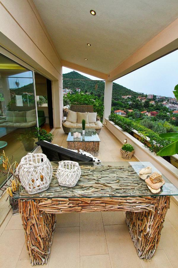 Aerides Luxury Villa Palaiontsiflikion Ngoại thất bức ảnh