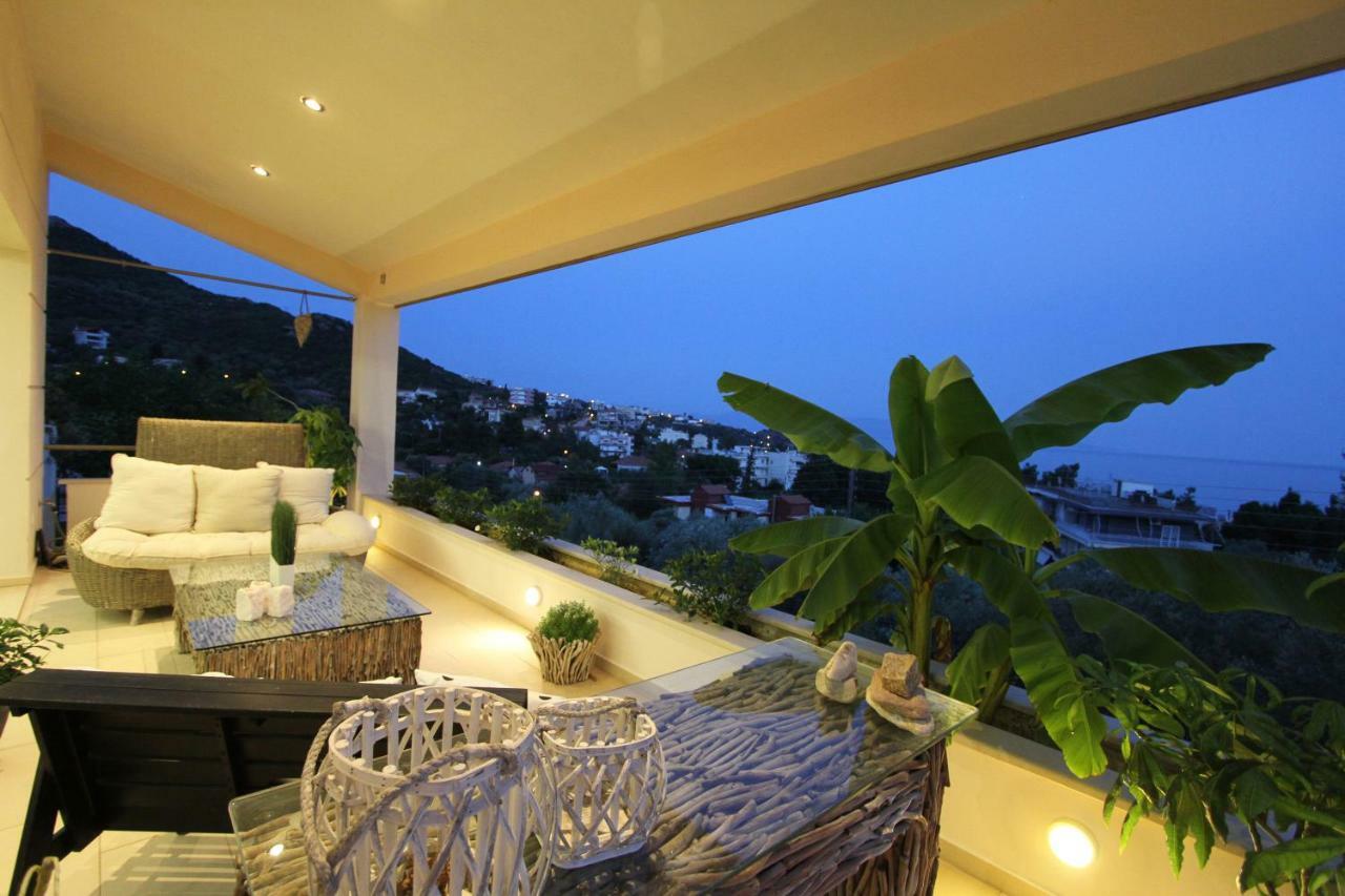 Aerides Luxury Villa Palaiontsiflikion Ngoại thất bức ảnh