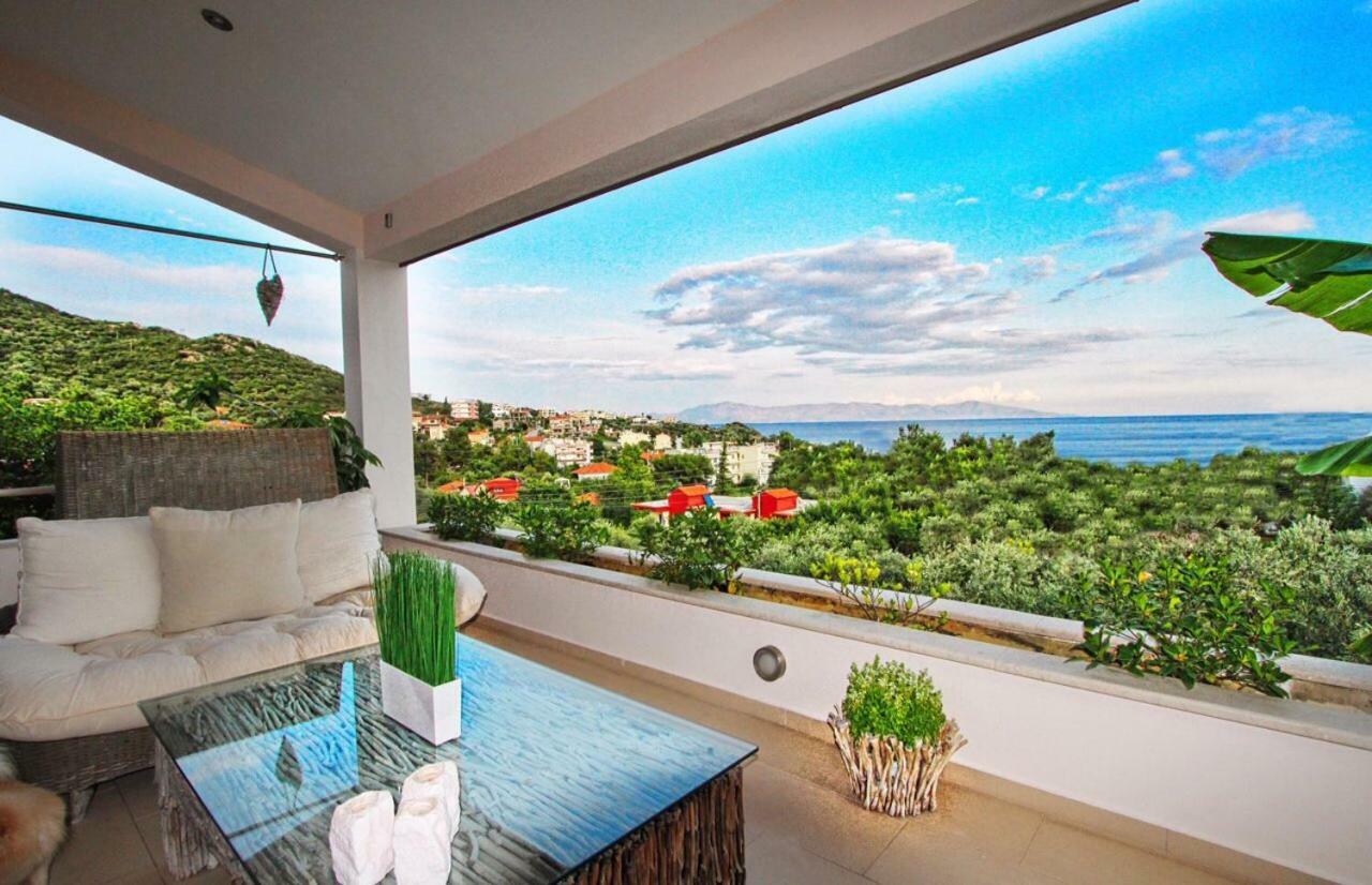 Aerides Luxury Villa Palaiontsiflikion Ngoại thất bức ảnh